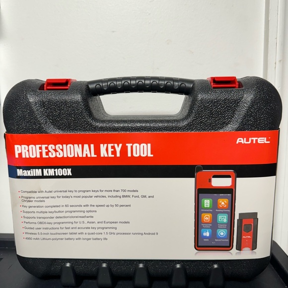 Autel MaxiIM KM100X KM100E Auto VIN IMMO Key Programming Diagnostic Scanner Tool - Picture 2 of 13